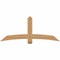 Ekena Millwork Bellingham Timber Gable Bracket, Western Red Cedar, 72"W x 30"H x 3 1/2"D x 5 1/2"F, 10/12 Pitch GBW072X30X0406BEL00SWR - alternate 1
